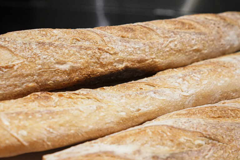 Foto de baguettes de masa madre